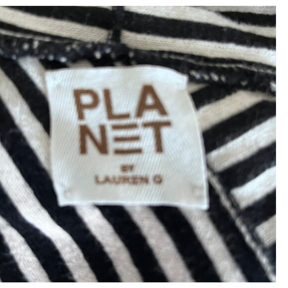 Planet by Lauren G Cotton Poncho, One Size - Picture 3 of 3